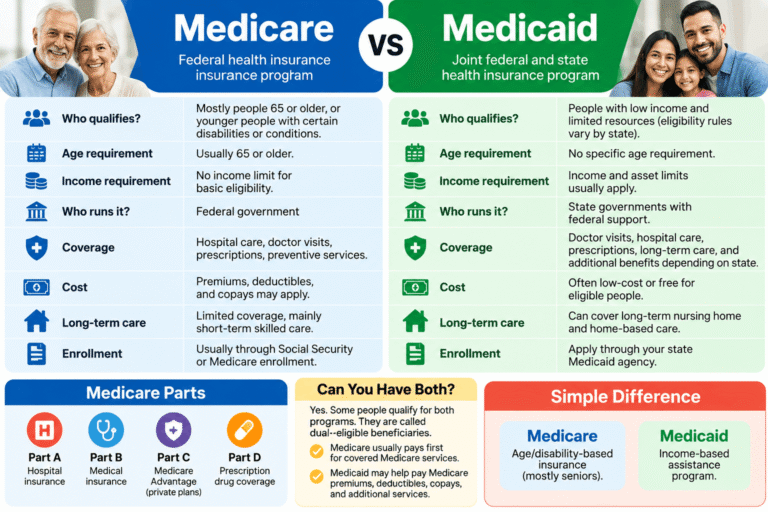 Medicare vs Medicaid